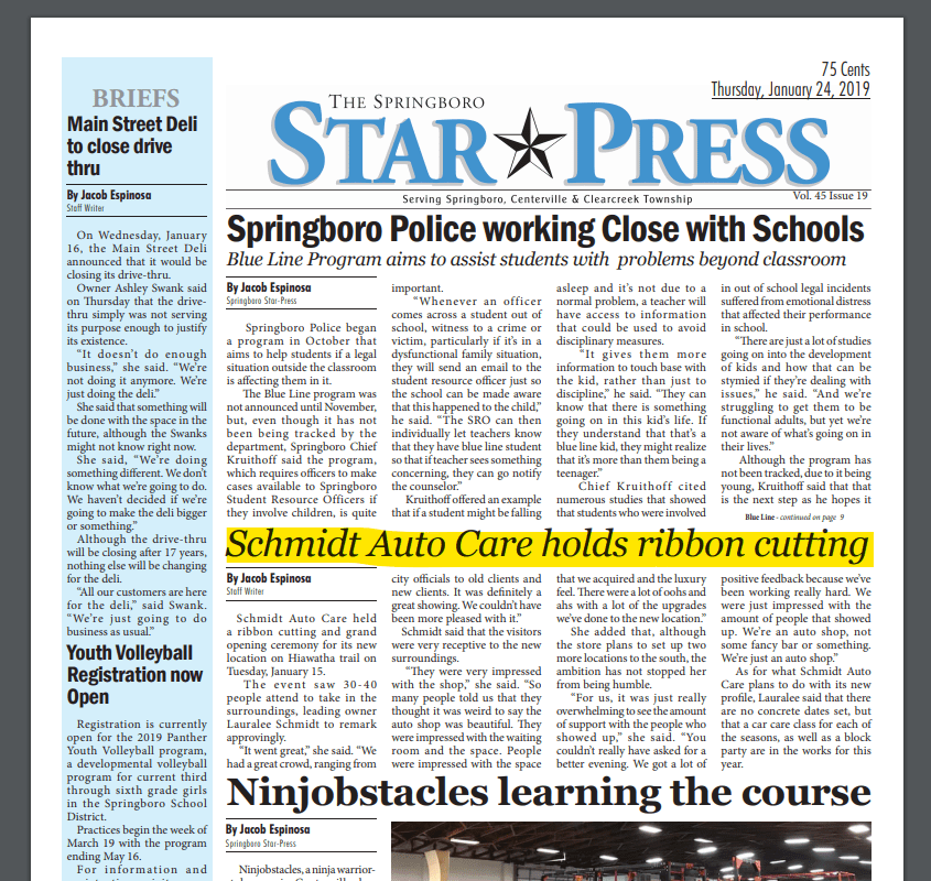 The Springboro Star Press